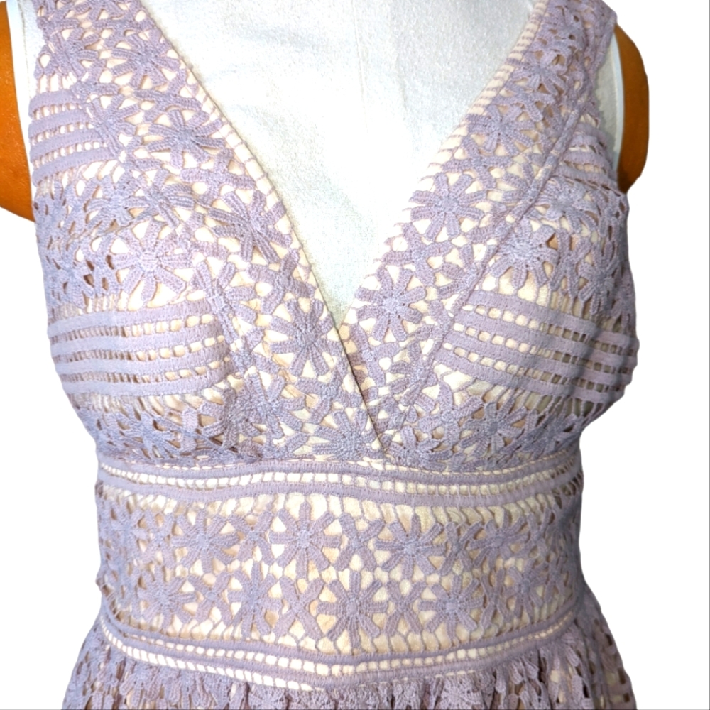 Lilac Lace Dress